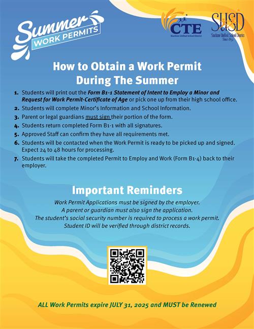 How to Get a Work Permit Flyer