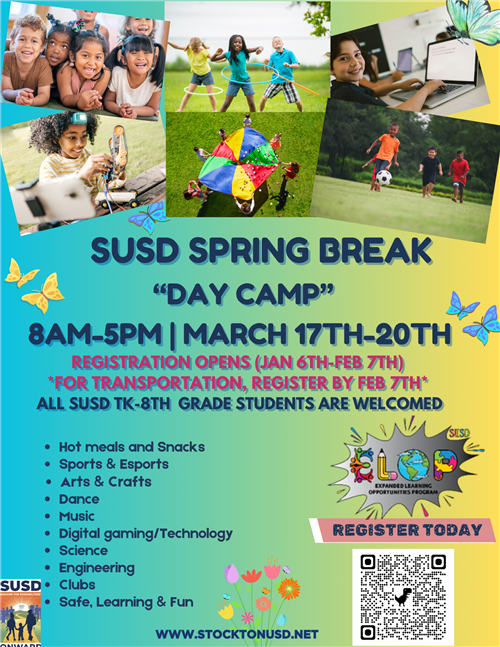 Spring Break Day Camp