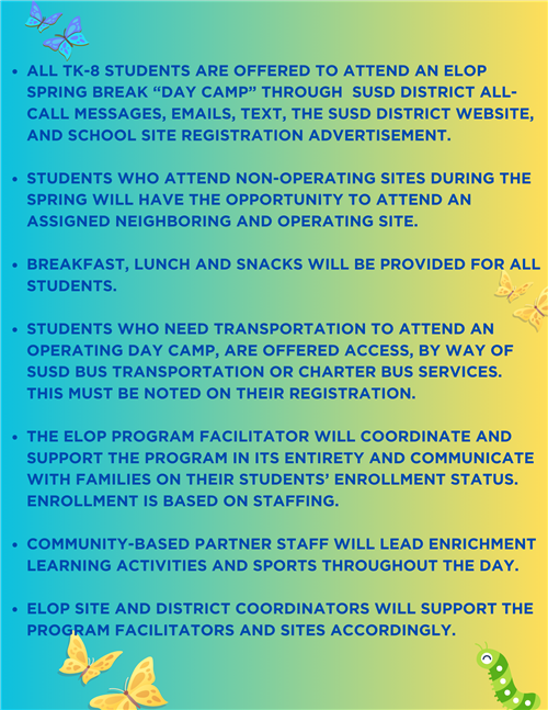 Spring Break Day Camp