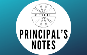  Principal's Notes