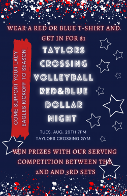 Red&Blue Dollar Night