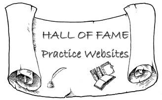 HALL OF FAME Practice Websites
