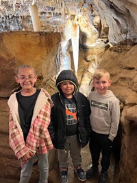 1st Grade field trip to Ohio Caverns!