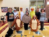 Park Layne Staff Celebrates Halloween