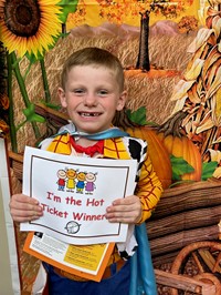 Students can be selected as a weekly Hot Ticket Winner for being PAX leaders!