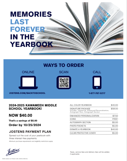 Yearbook Offer
