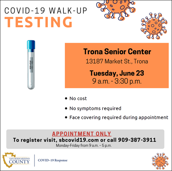 COVID-19 Testing Flyer