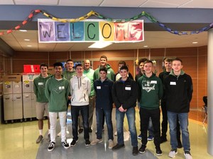 Basketball team at Mercersburg