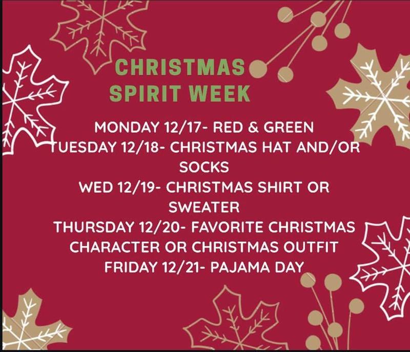 St. Thomas Elementary Christmas Spirit Week