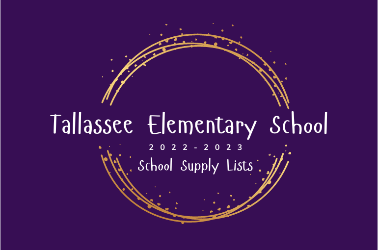 School Supply Lists 22-23