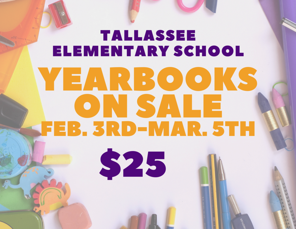 Yearbooks on Sale Now! 