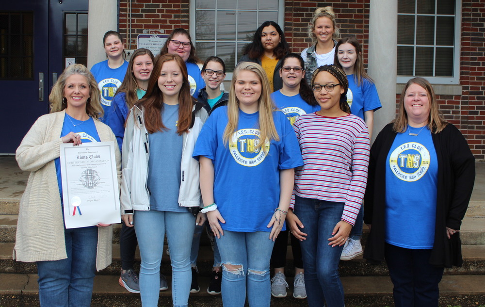 Charter Members of the THS Leo Club
