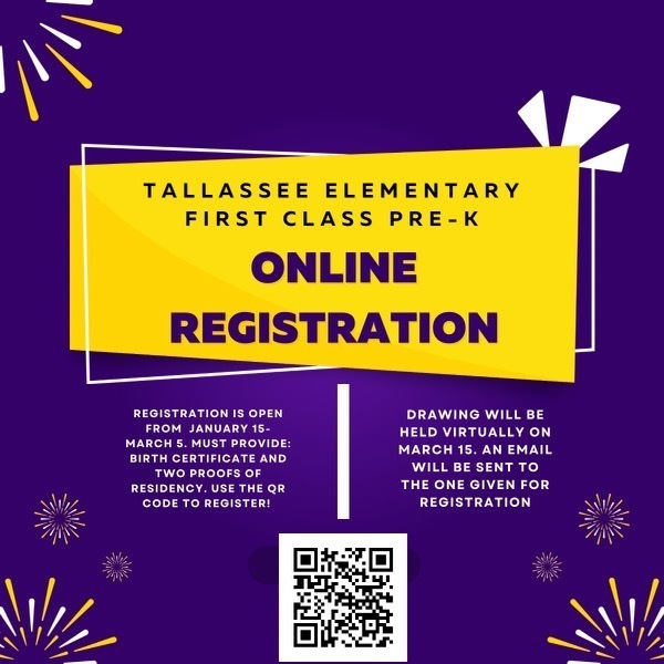 First Class PreK Registration
