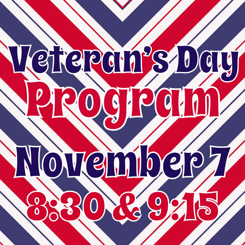 Veterans Day Program