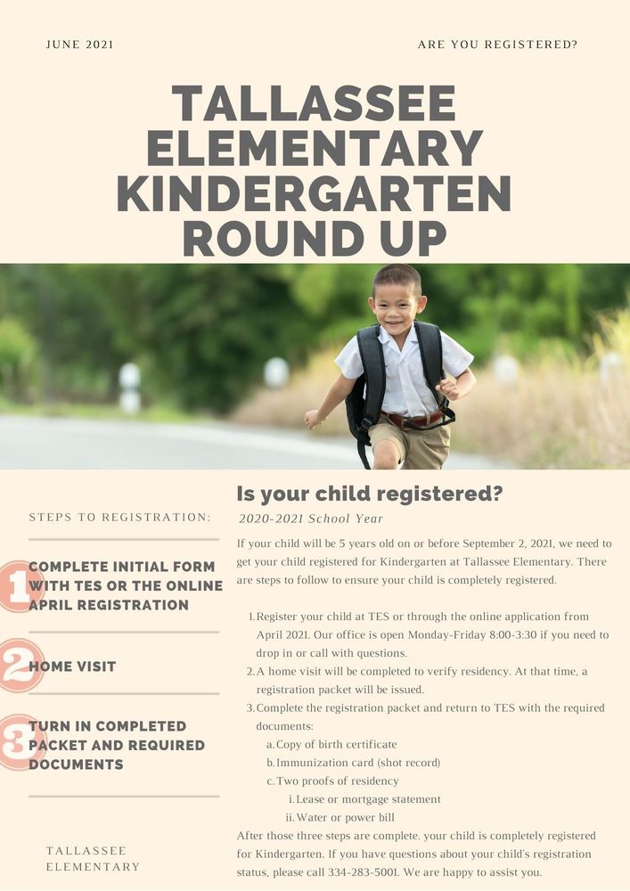 Kindergarten Information
