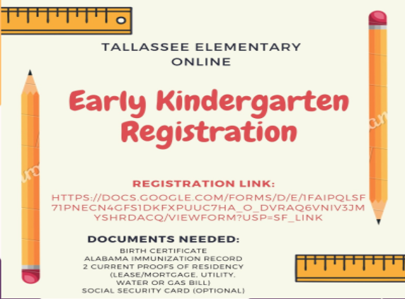 Kindergarten Registration