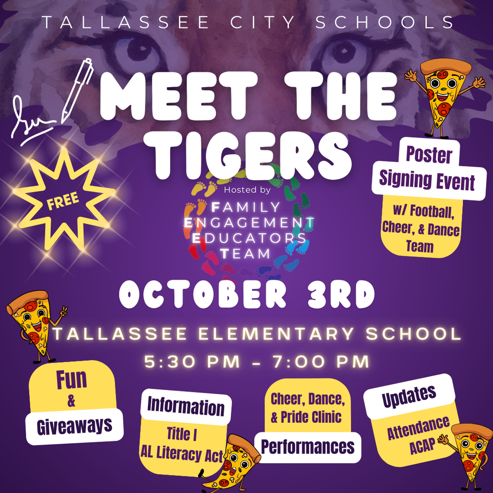 Meet the Tigers Flyer
