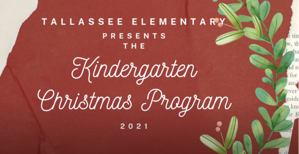 Kindergarten Holiday Caroling