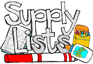 18-19 Supply Lists
