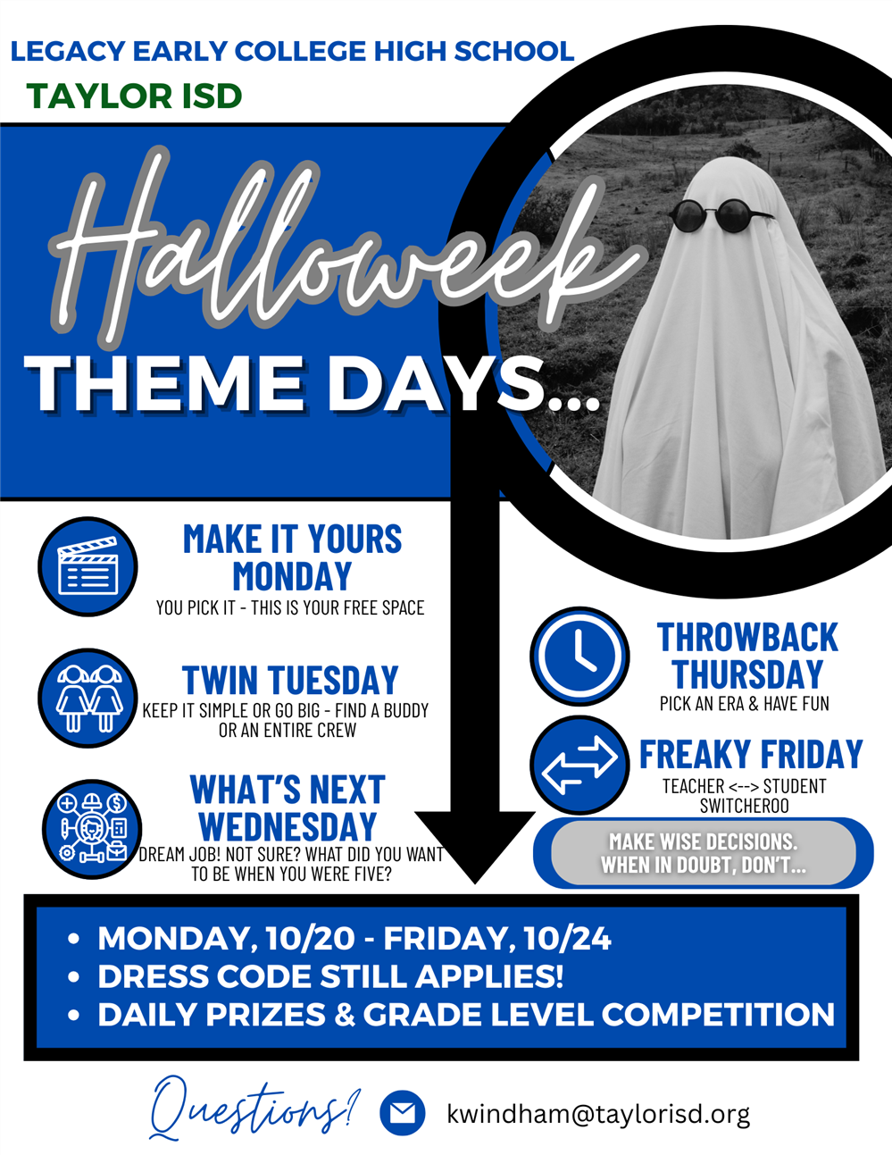  Halloweek 10/20 - 10/24