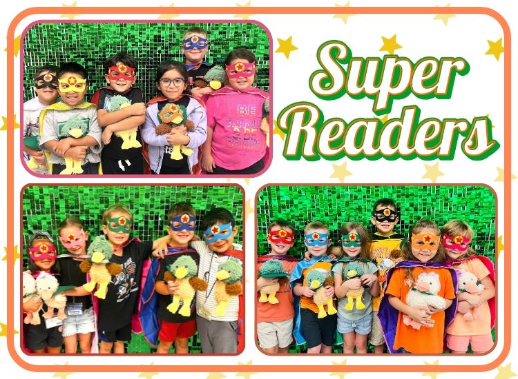 Congrats to our Summer Super Readers!