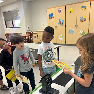 students in the leader in me bookstore