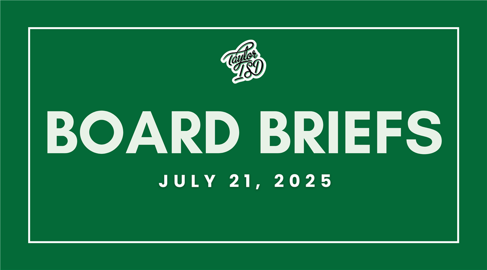  Board Briefs banner