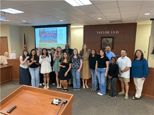 THS Varsity color guard