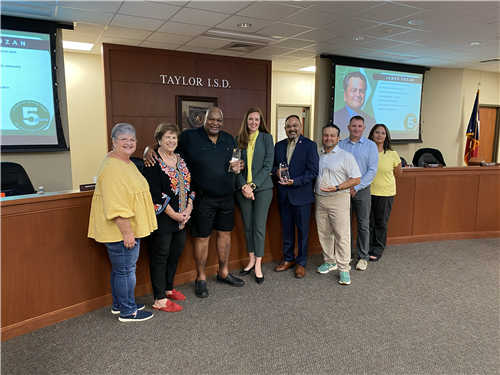 Trustees awarded for their years of service