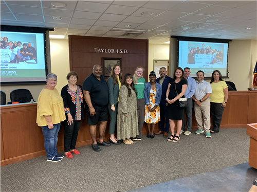 Teachers of the Year honored at board meeting