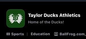 Taylor athletics app
