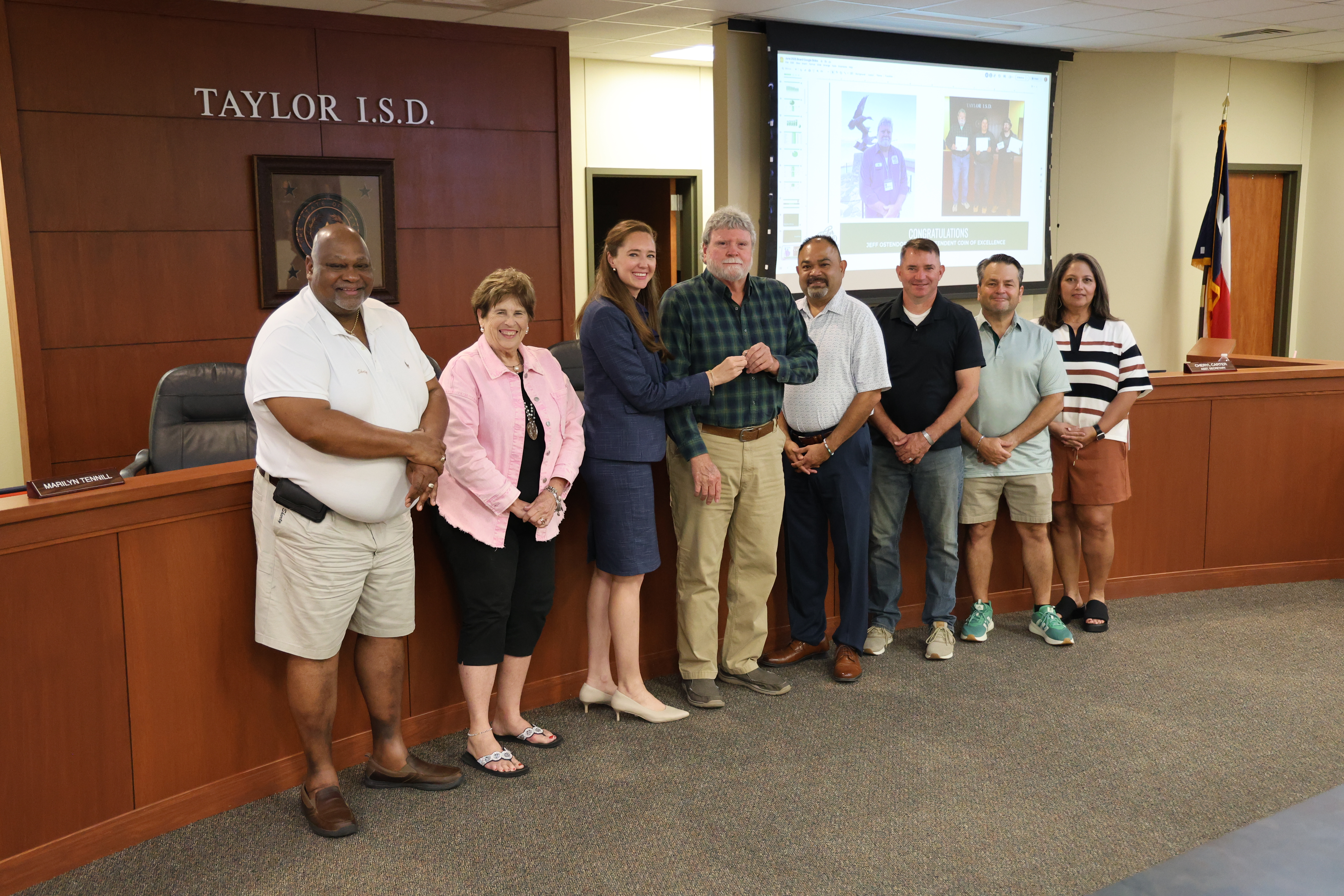 Jeff Ostendorf June 2025 Coin of Excellence