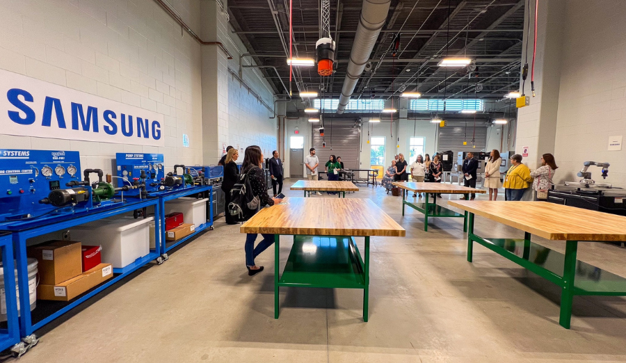  Samsung Visits CTE Expansion