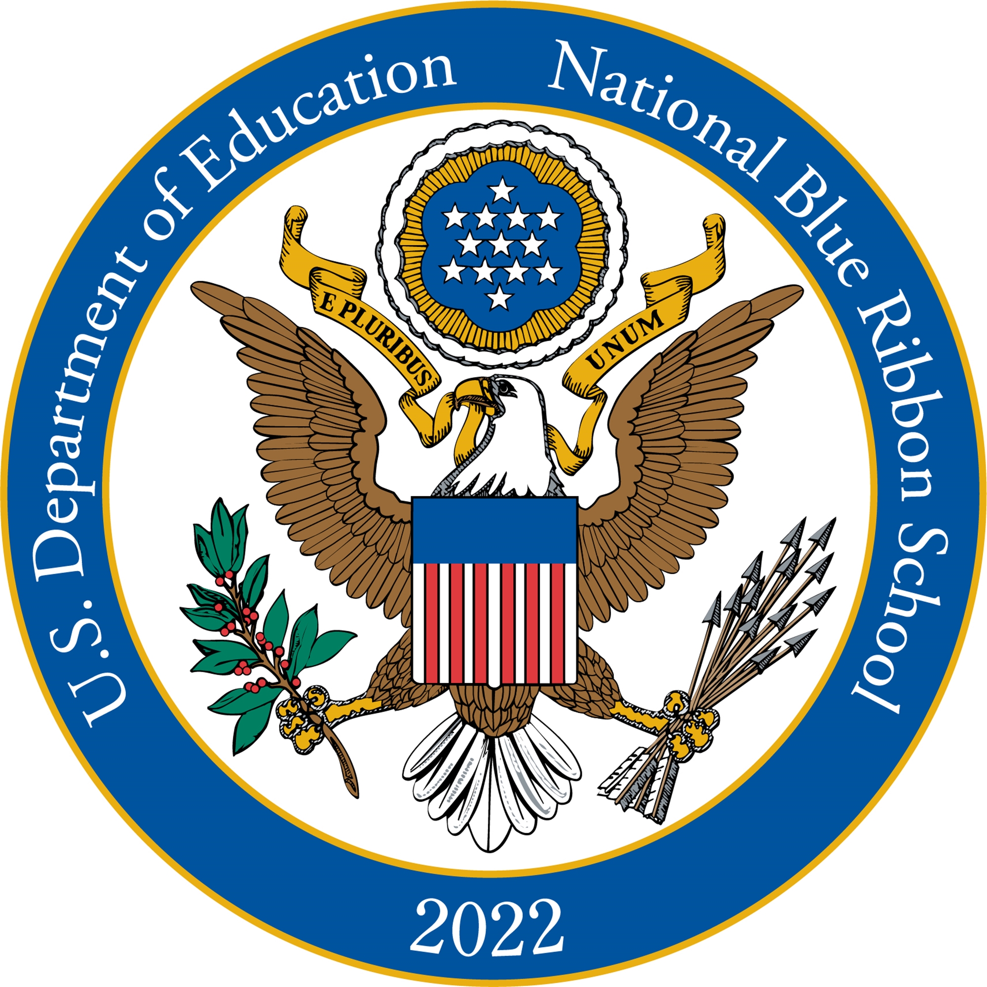 2022 National Blue Ribbon School logo