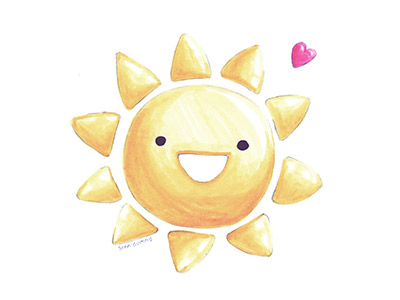 happy sun