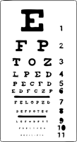 eye chart eye chart