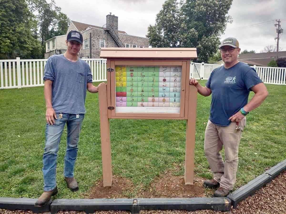 maintenance department at communication board