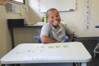  Vanguard student smiling