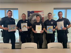 Thank You Letters to Police 