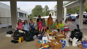 Girls on the Run Service Project  