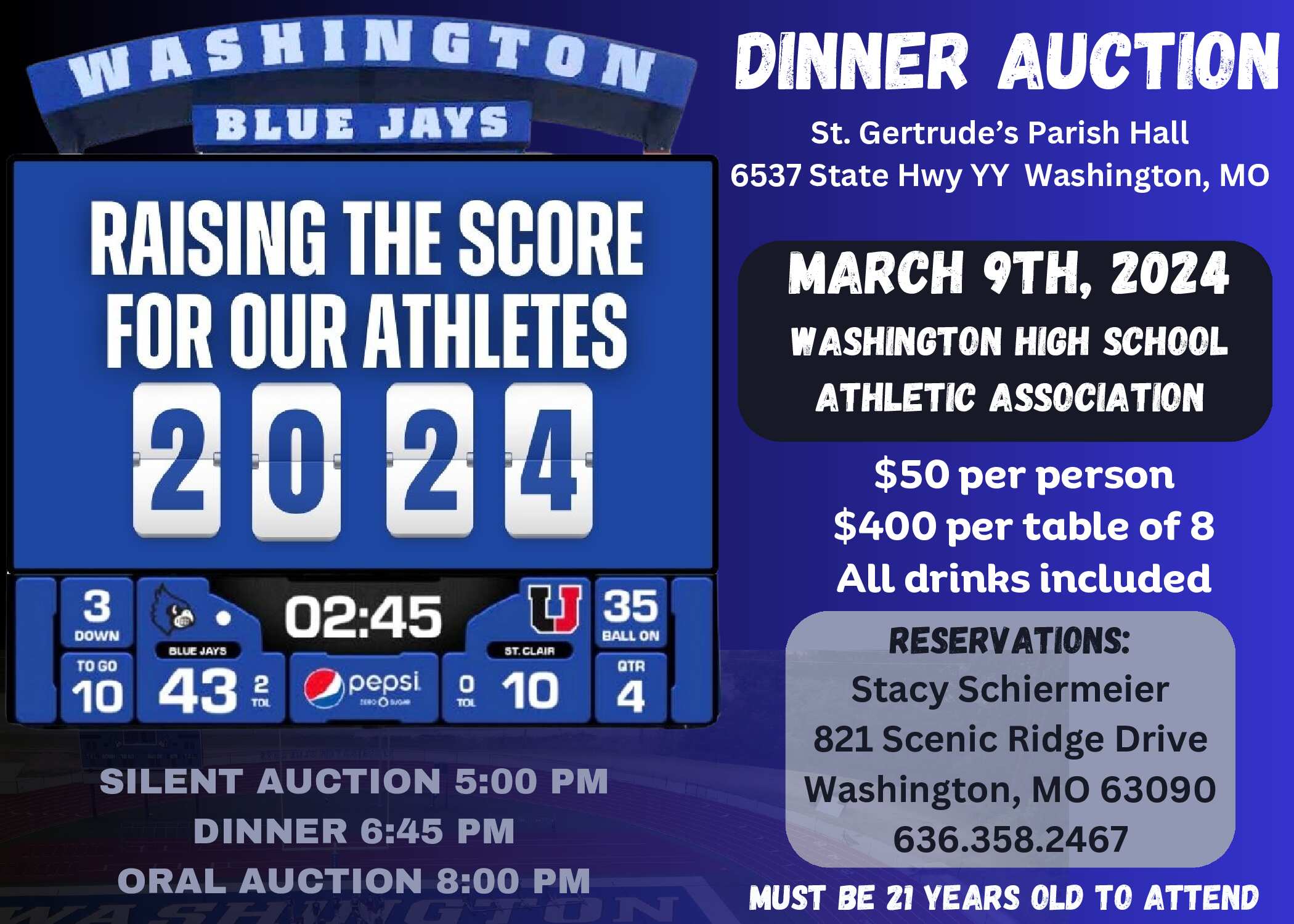 WHSAA Dinner Auction