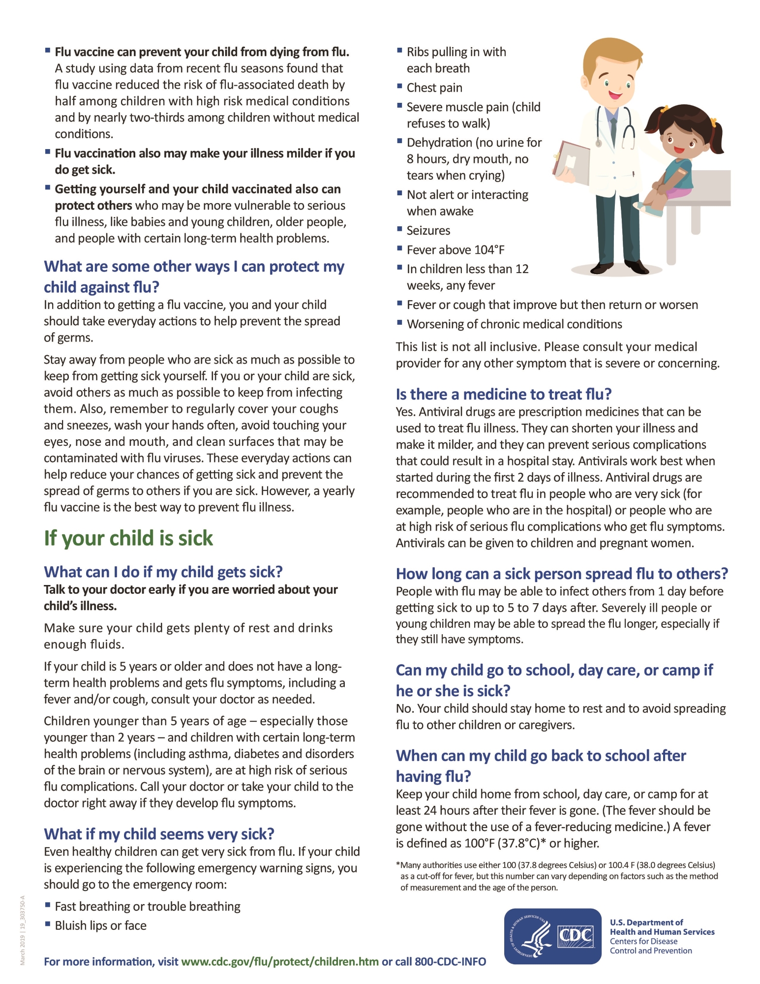 Flu Guide for Parents