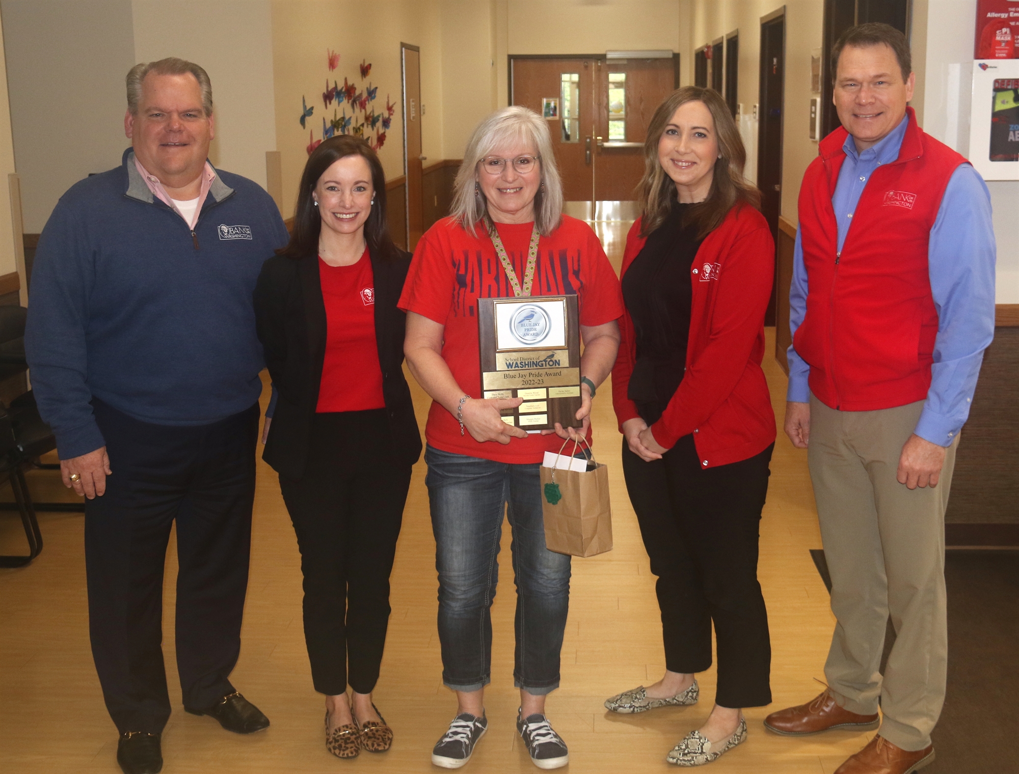 Heike Sehrt Blue Jay Pride Award