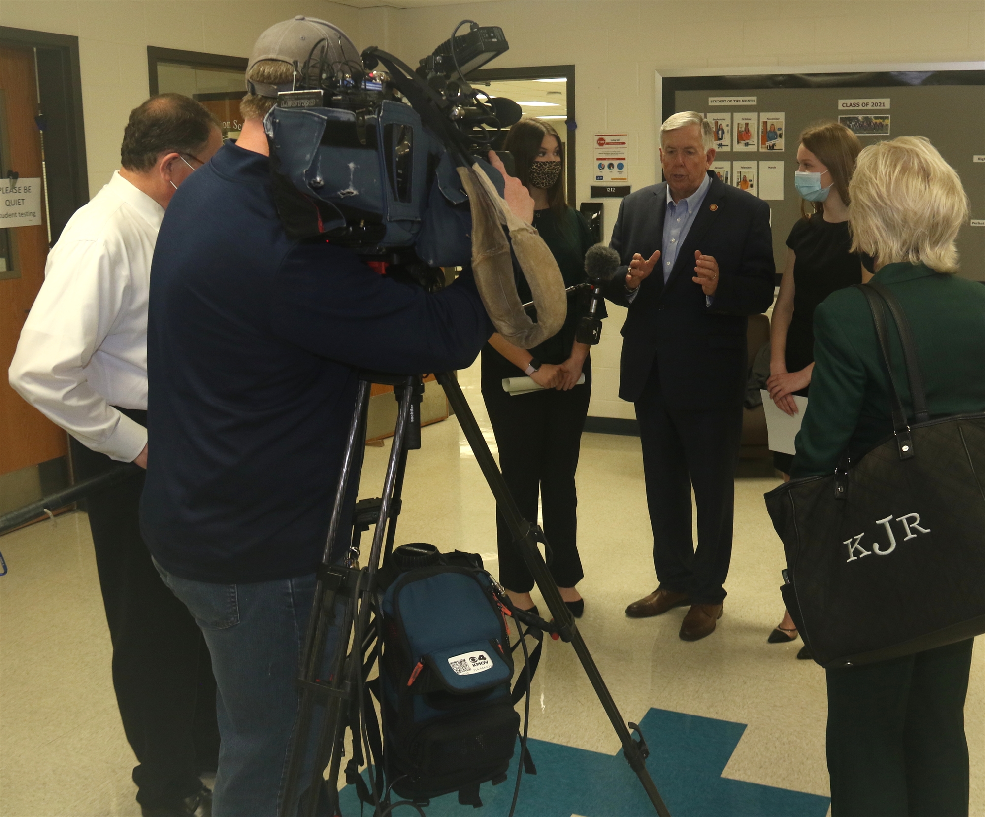 Gov Parson Visit