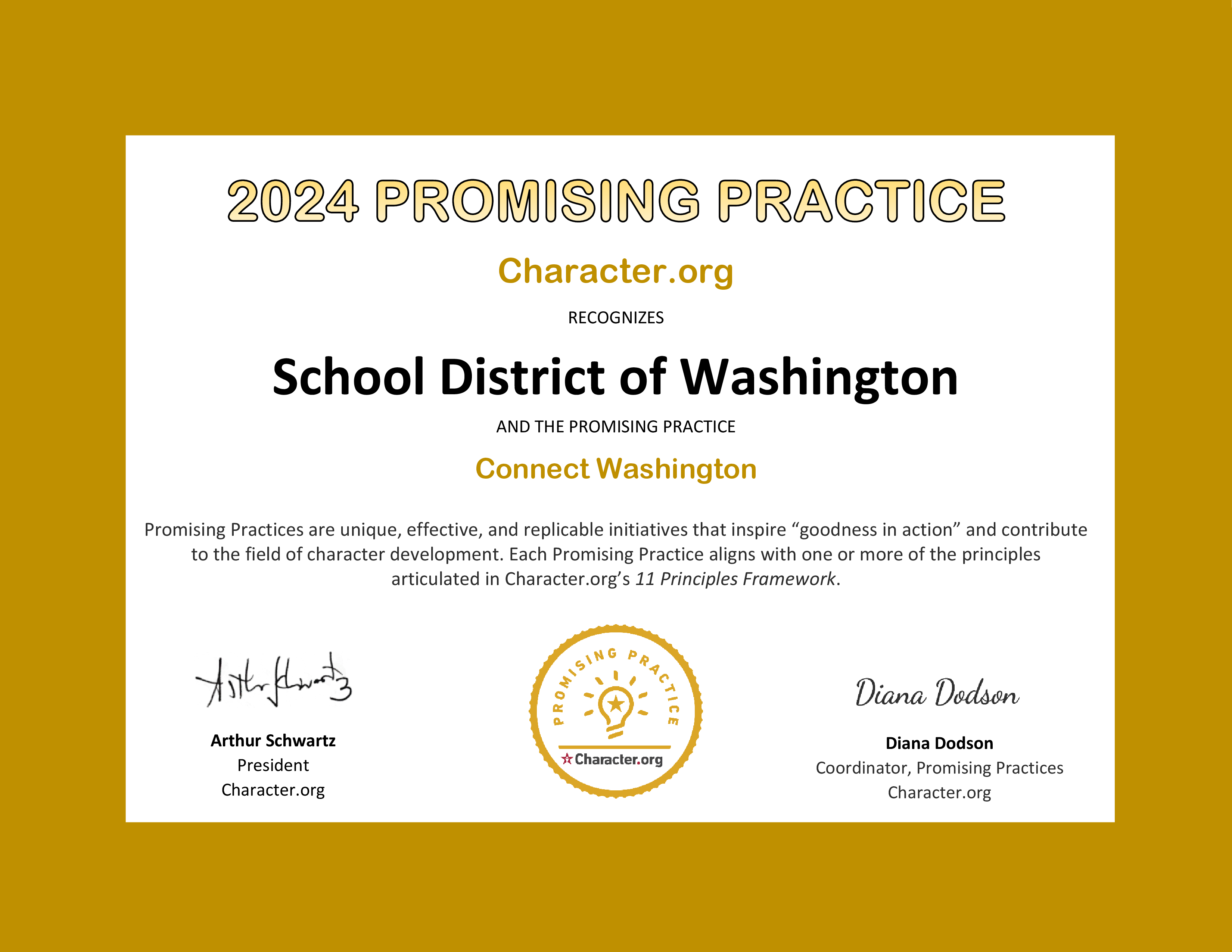 Connect Washington Promising Practice