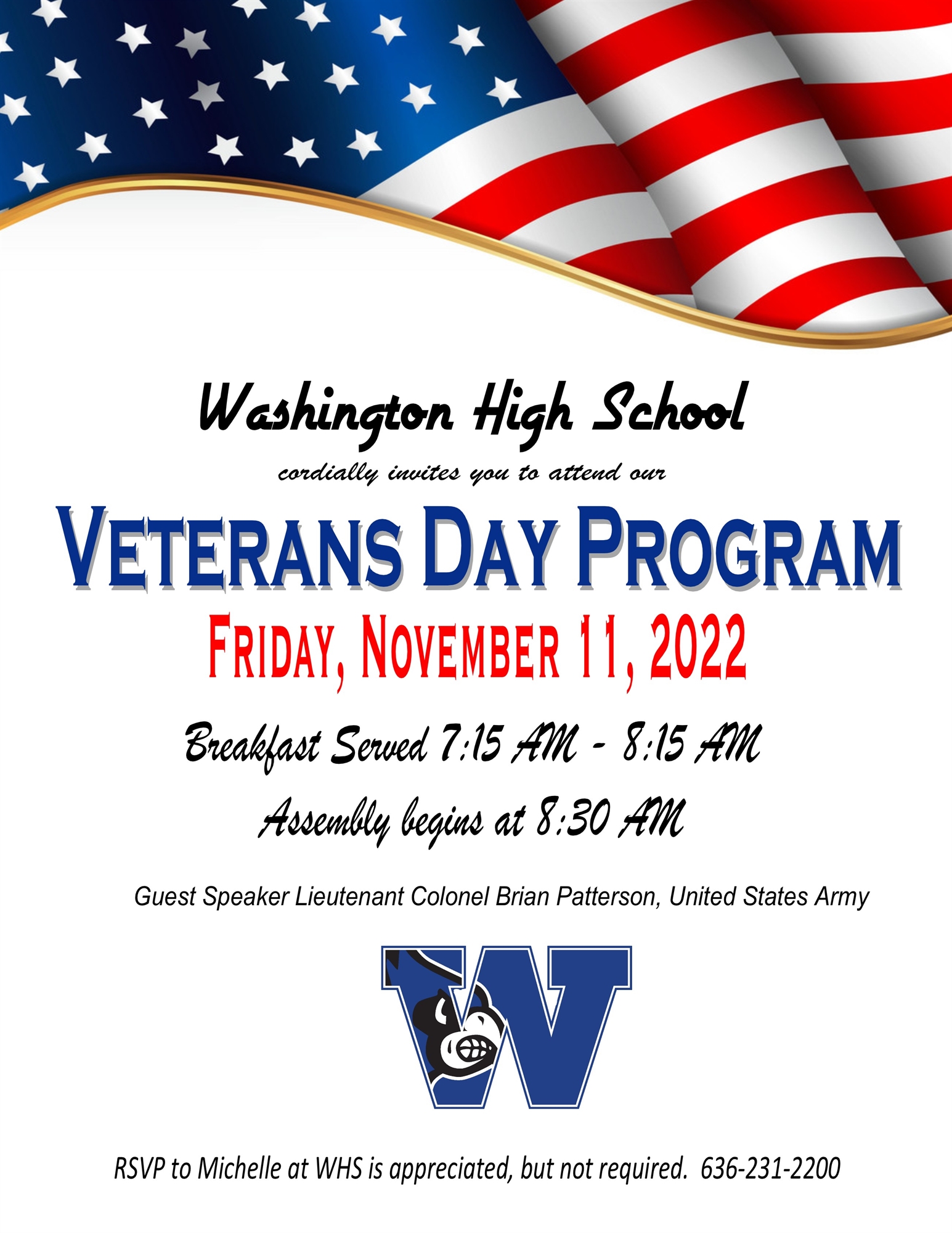 WHS Veterans Day