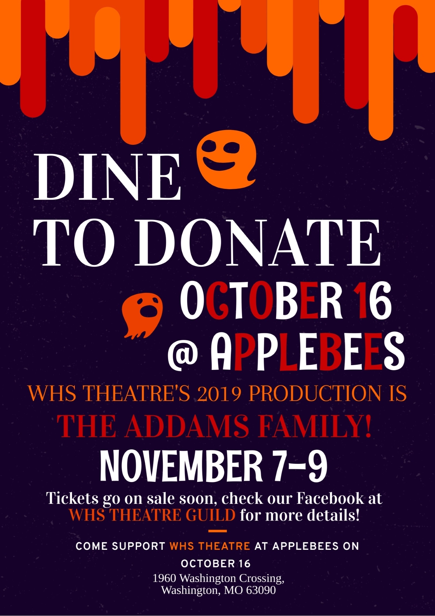 Theater Dine to Donate