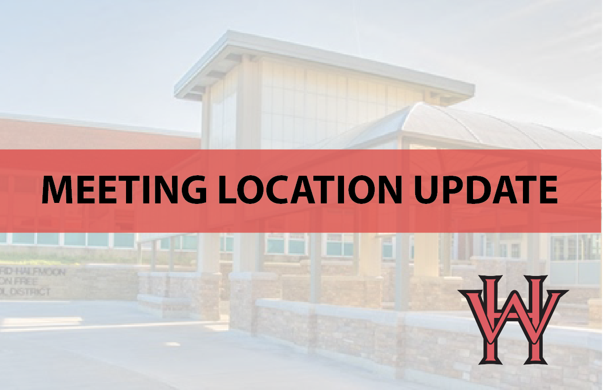 This is the image for the news article titled Meeting Location Update