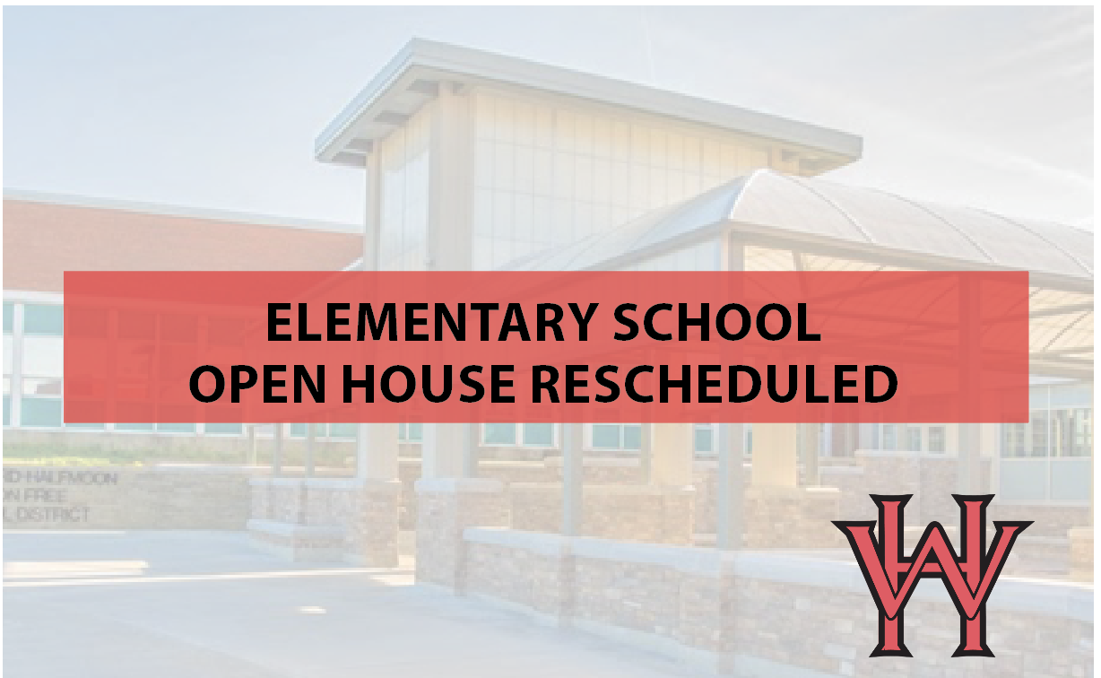 This is the image for the news article titled Elementary School Open House Rescheduled