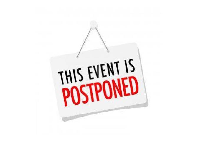 Event Postponed